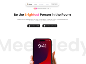 Hedy AI Lifetime Deal: Your AI Assistant for Navigating Professional Conversations!