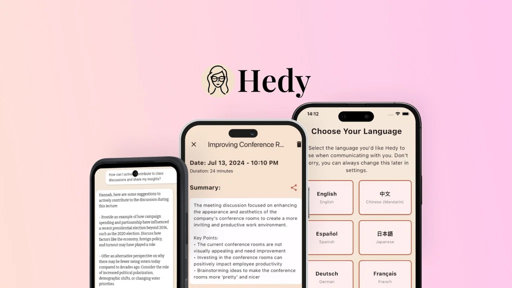 Hedy AI Lifetime Deal