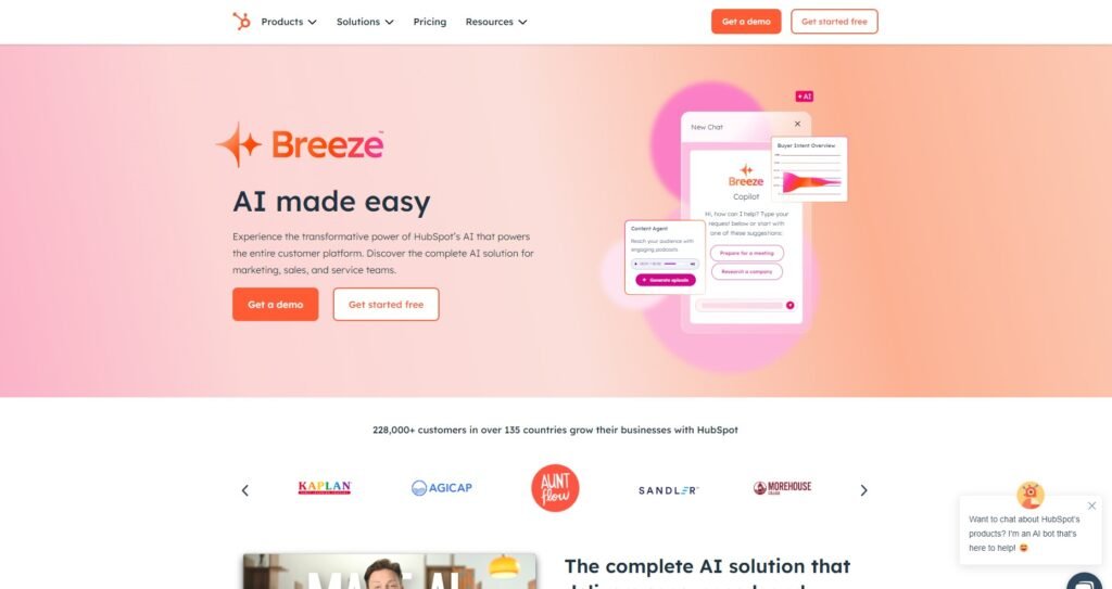 HubSpot Breeze: Best for Streamlining Business Operations